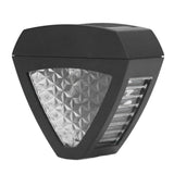 LED Solar Wall Lamp Soft Warm Light Long Battery Life IP44 Wall Light for Home Courtyard Lawn Garden