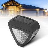 LED Solar Wall Lamp Soft Warm Light Long Battery Life IP44 Wall Light for Home Courtyard Lawn Garden