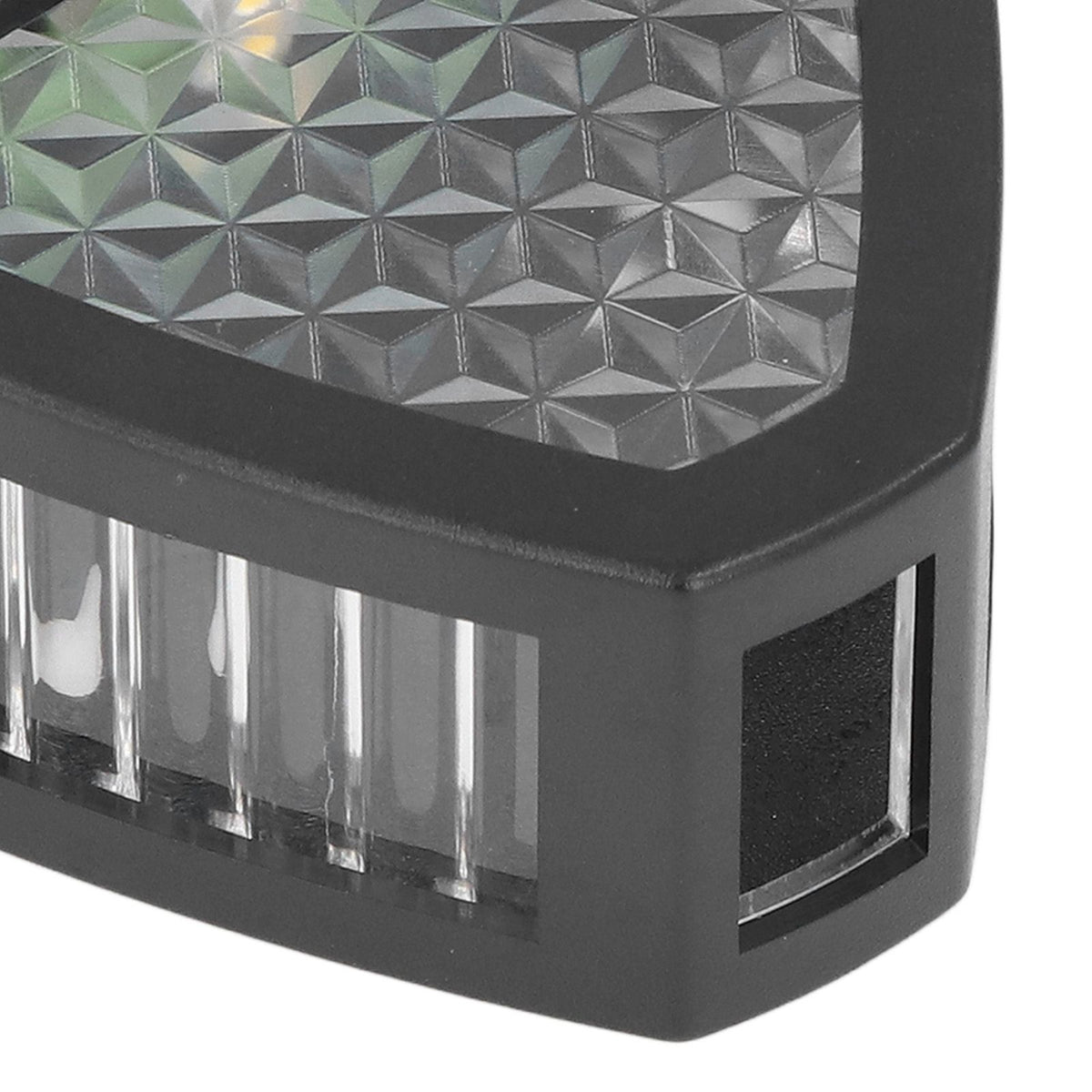 LED Solar Wall Lamp Soft Warm Light Long Battery Life IP44 Wall Light for Home Courtyard Lawn Garden