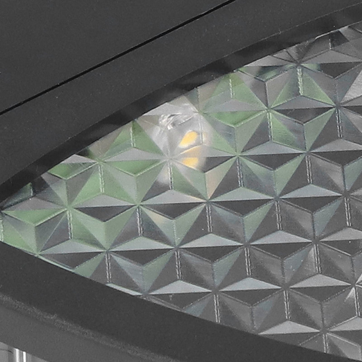 LED Solar Wall Lamp Soft Warm Light Long Battery Life IP44 Wall Light for Home Courtyard Lawn Garden