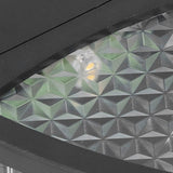 LED Solar Wall Lamp Soft Warm Light Long Battery Life IP44 Wall Light for Home Courtyard Lawn Garden - Extra Image