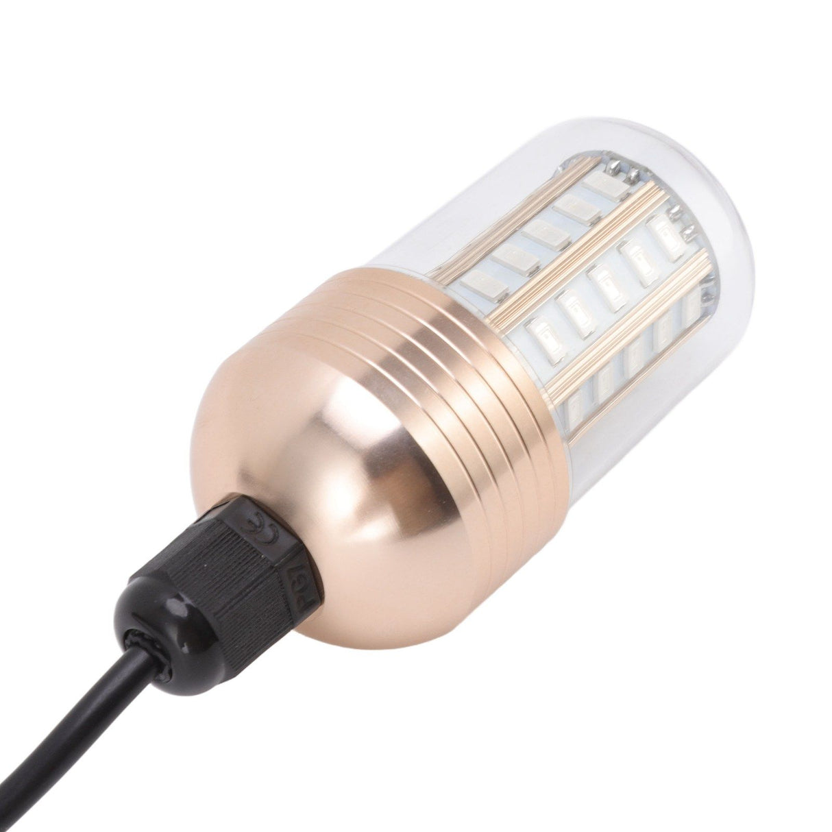 LED Fishing Light Super Bright 60 LEDs 3000lm 30W IP68 Waterproof Underwater Night Fishing Lamp 12‑60V White Light