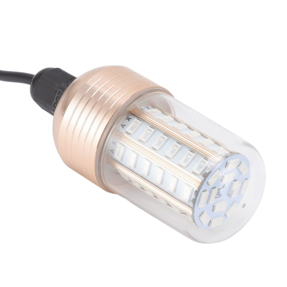 LED Fishing Light Super Bright 60 LEDs 3000lm 30W IP68 Waterproof Underwater Night Fishing Lamp 12‑60V White Light