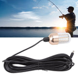 LED Fishing Light Super Bright 60 LEDs 3000lm 30W IP68 Waterproof Underwater Night Fishing Lamp 12‑60V White Light