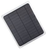 20W 12V Solar Panel Car Battery Charger for Car Boat Airplanes Satellites Space Stations - Side View