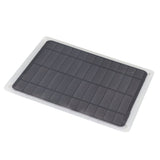 20W 12V Solar Panel Car Battery Charger for Car Boat Airplanes Satellites Space Stations - Rear View