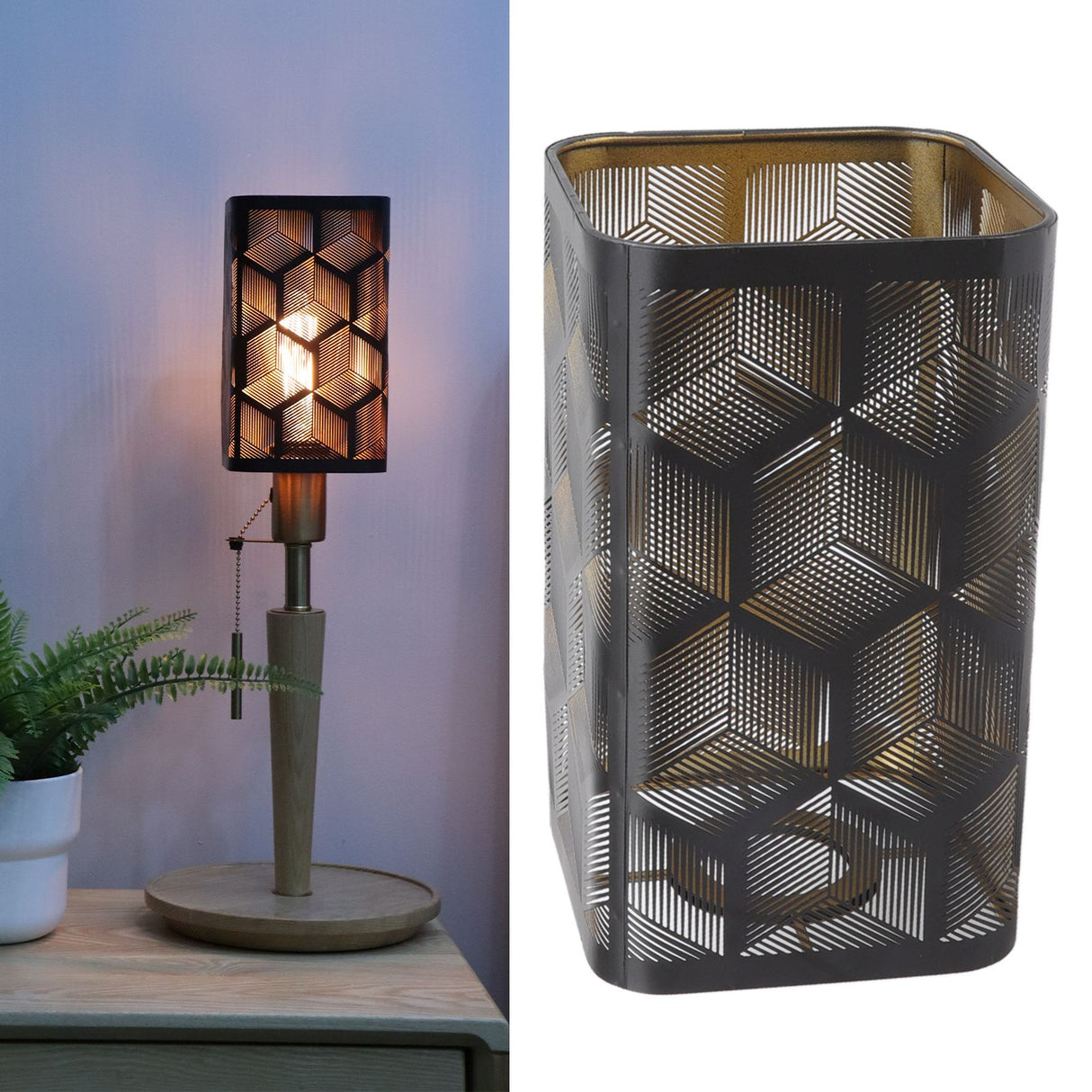 Iron Lampshade Modern Decorative Hollow Metal Lamp Shade Cover for E27 E26 Bulb Bedroom
