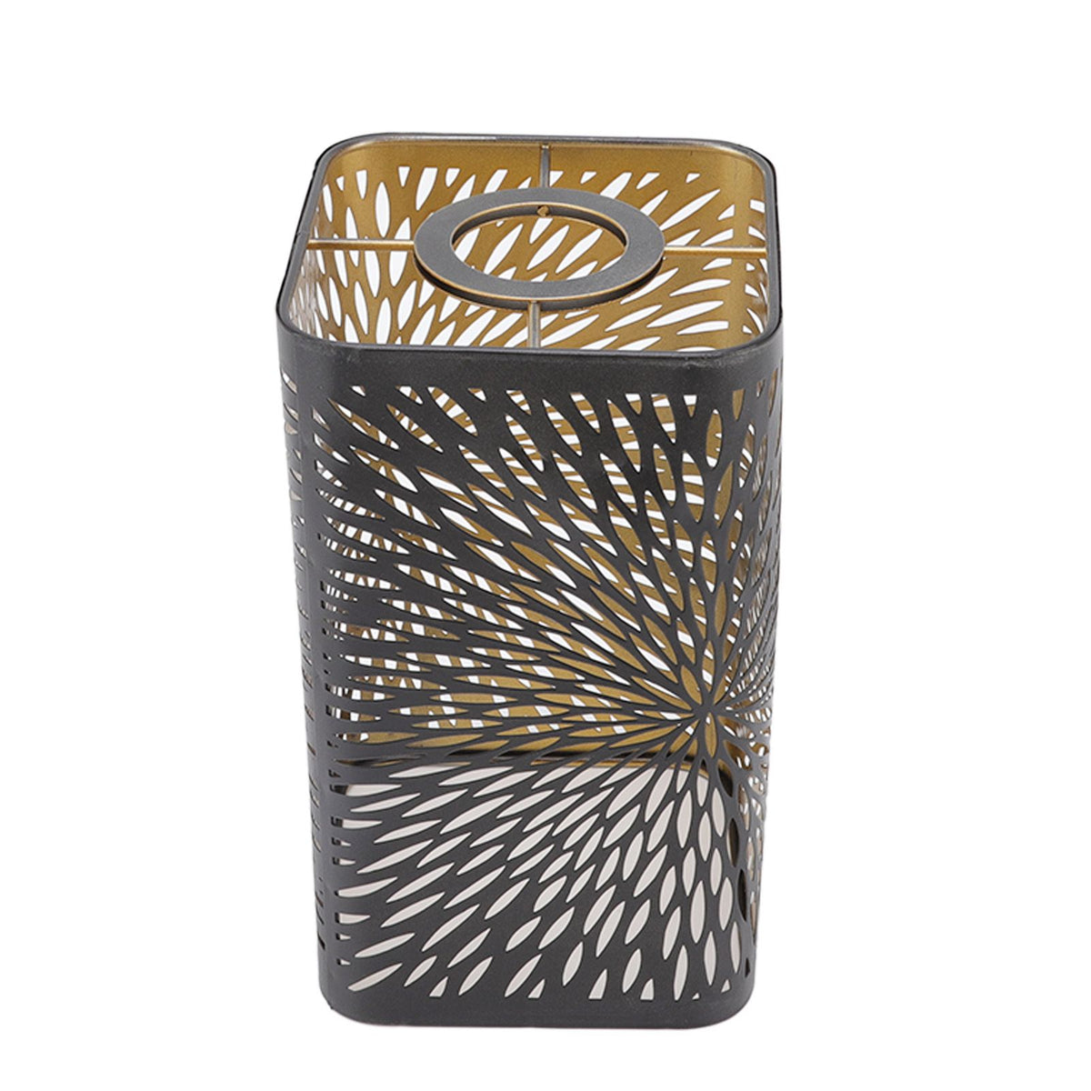 Lamp Shade Wrought Iron Hollow Design Modern Style Detachable Table Lamp Shade for E27 E26 Lamp Holder