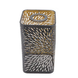 Lamp Shade Wrought Iron Hollow Design Modern Style Detachable Table Lamp Shade for E27 E26 Lamp Holder - Front View