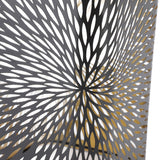 Lamp Shade Wrought Iron Hollow Design Modern Style Detachable Table Lamp Shade for E27 E26 Lamp Holder - Extra Image