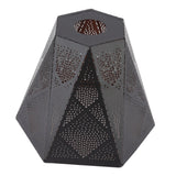 Lamp Shade Wrought Iron Hollow Design Modern Style Corrosion Resistant Table Lamp Shade for E27 E26 Lamp Holder