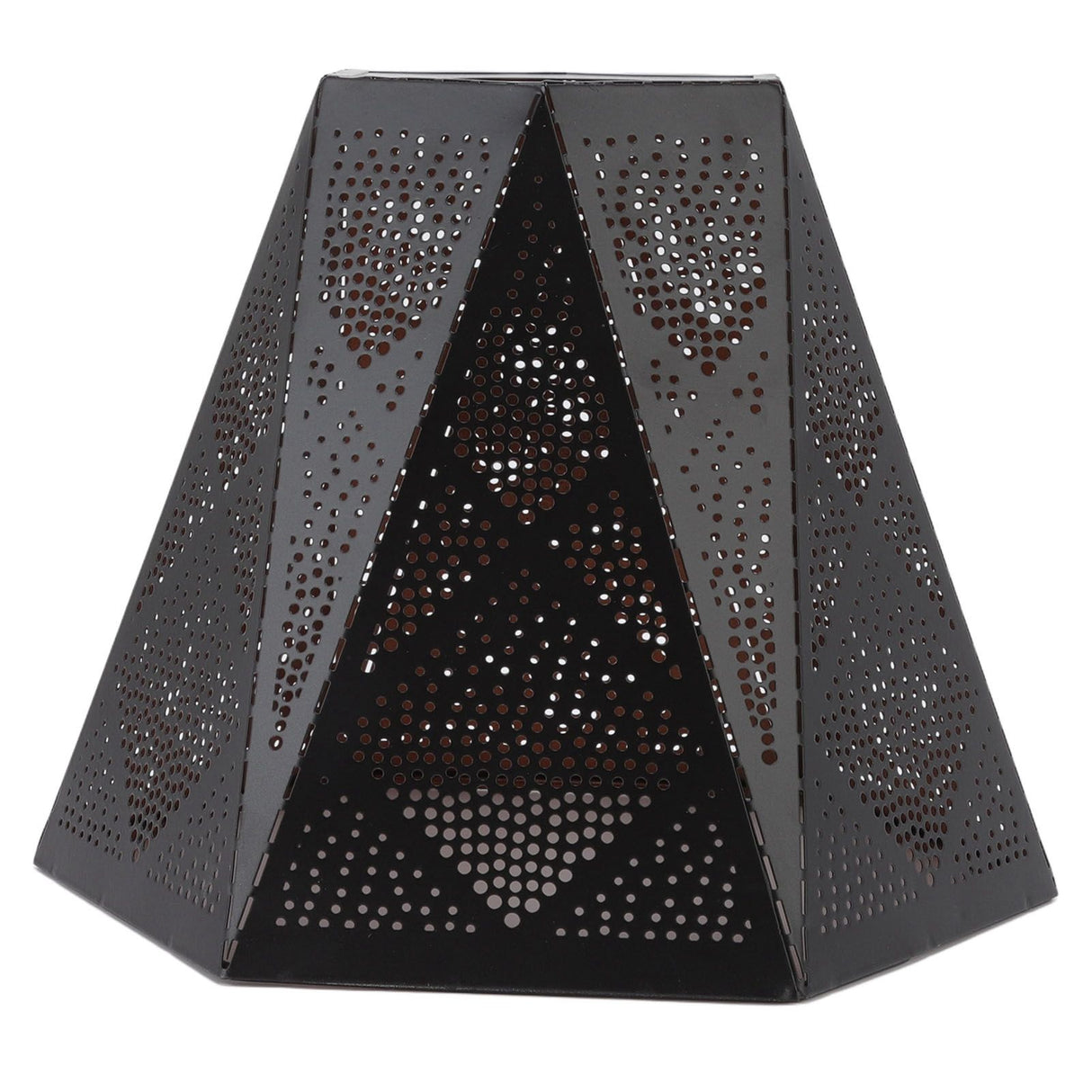 Lamp Shade Wrought Iron Hollow Design Modern Style Corrosion Resistant Table Lamp Shade for E27 E26 Lamp Holder