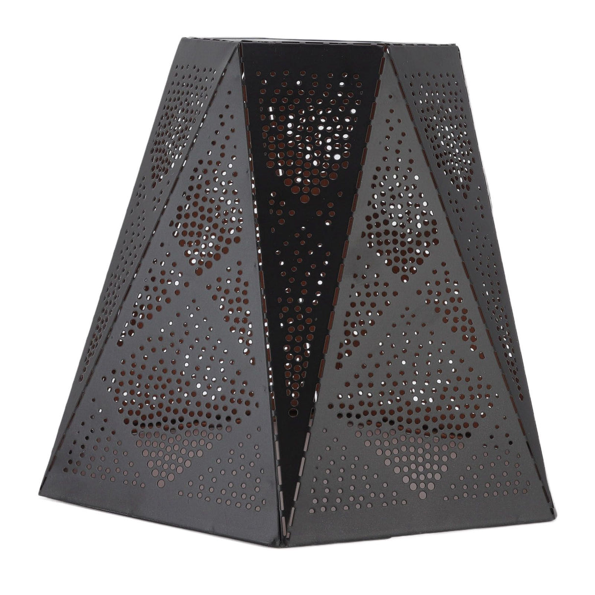 Lamp Shade Wrought Iron Hollow Design Modern Style Corrosion Resistant Table Lamp Shade for E27 E26 Lamp Holder