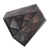 Lamp Shade Wrought Iron Hollow Design Modern Style Corrosion Resistant Table Lamp Shade for E27 E26 Lamp Holder