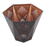 Lamp Shade Wrought Iron Hollow Design Modern Style Corrosion Resistant Table Lamp Shade for E27 E26 Lamp Holder