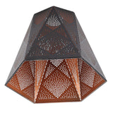 Lamp Shade Wrought Iron Hollow Design Modern Style Corrosion Resistant Table Lamp Shade for E27 E26 Lamp Holder