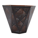 Lamp Shade Wrought Iron Hollow Design Modern Style Corrosion Resistant Table Lamp Shade for E27 E26 Lamp Holder
