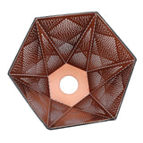 Lamp Shade Wrought Iron Hollow Design Modern Style Corrosion Resistant Table Lamp Shade for E27 E26 Lamp Holder - Extra Image