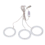 LED Plant Grow Lights Full Spectrum USB Growing Light Timing 5 Level Dimming for Indoor Plant Growing Natural Light