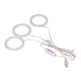 LED Plant Grow Lights Full Spectrum USB Growing Light Timing 5 Level Dimming for Indoor Plant Growing Natural Light