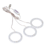 LED Plant Grow Lights Full Spectrum USB Growing Light Timing 5 Level Dimming for Indoor Plant Growing Natural Light