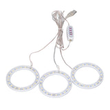 LED Plant Grow Lights Full Spectrum USB Growing Light Timing 5 Level Dimming for Indoor Plant Growing Natural Light