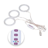 LED Plant Grow Lights Full Spectrum USB Growing Light Timing 5 Level Dimming for Indoor Plant Growing Natural Light - Extra Image