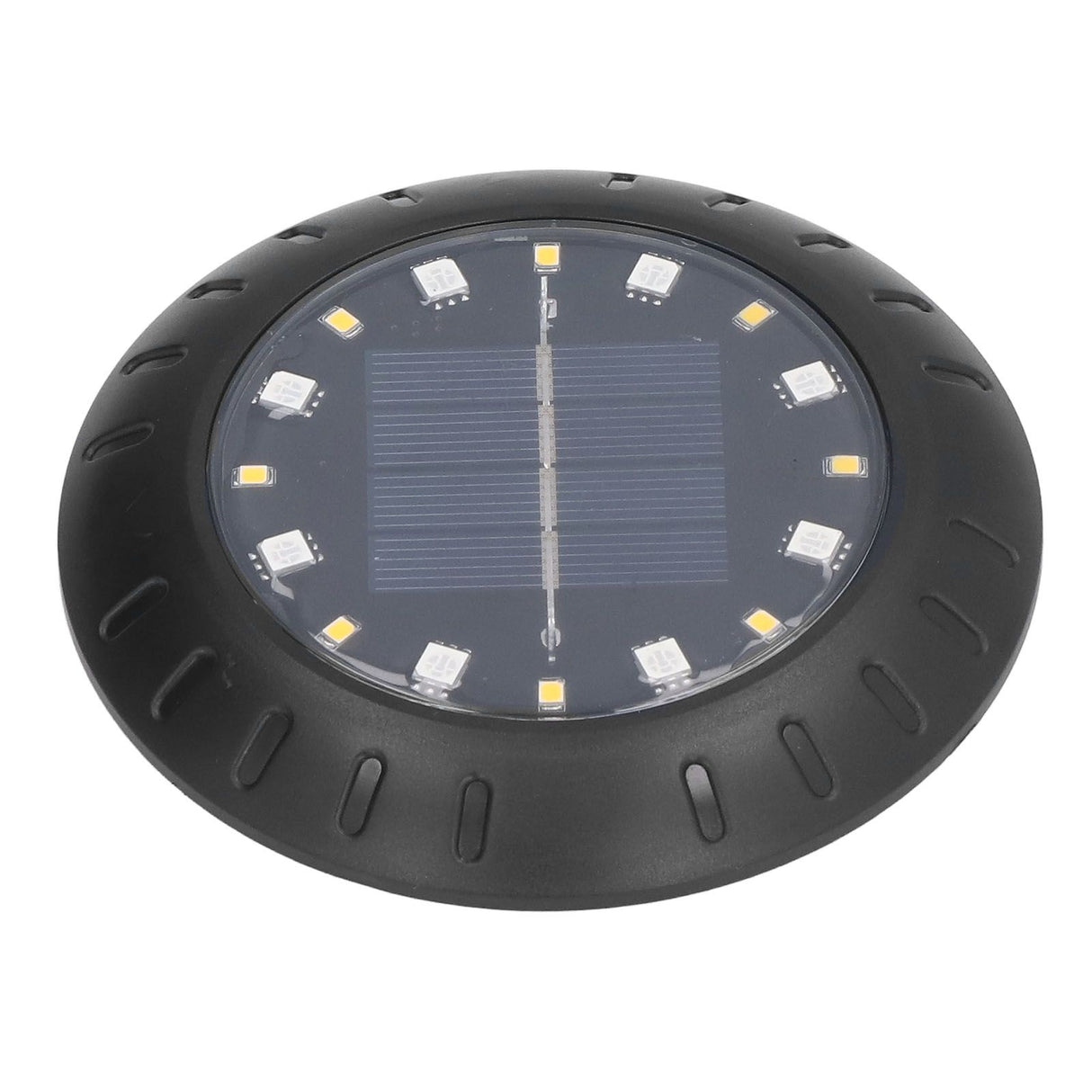 Solar Ground Lights Automatic Charging RGB LED Lamp Beads IP67 Waterproof Warm White Ground Lights Outdoor