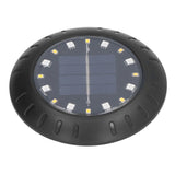 Solar Ground Lights Automatic Charging RGB LED Lamp Beads IP67 Waterproof Warm White Ground Lights Outdoor
