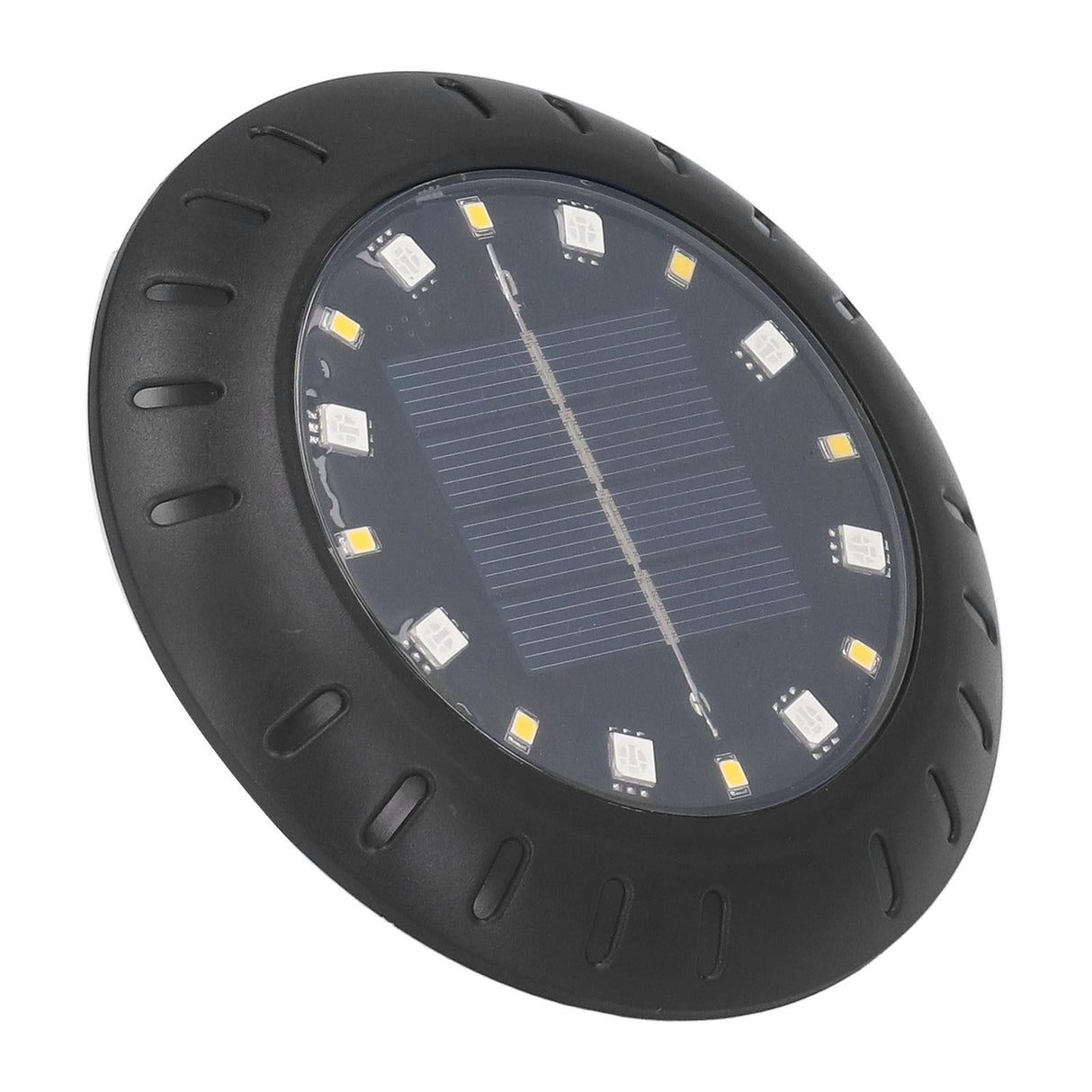 Solar Ground Lights Automatic Charging RGB LED Lamp Beads IP67 Waterproof Warm White Ground Lights Outdoor