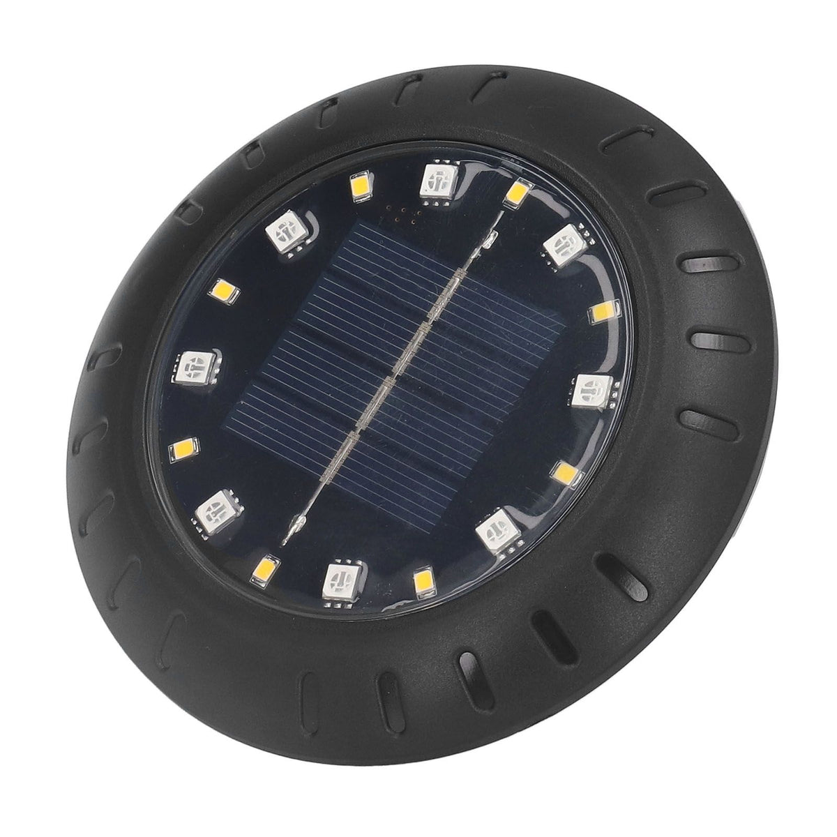 Solar Ground Lights Automatic Charging RGB LED Lamp Beads IP67 Waterproof Warm White Ground Lights Outdoor