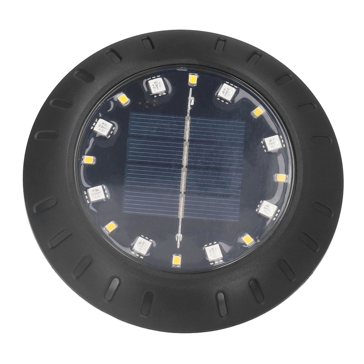 Solar Ground Lights Automatic Charging RGB LED Lamp Beads IP67 Waterproof Warm White Ground Lights Outdoor