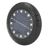 Solar Ground Lights Automatic Charging RGB LED Lamp Beads IP67 Waterproof Warm White Ground Lights Outdoor