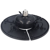 LED Bay Light 60W Waterproof 288 Lamp Beads Foldable 3 Leaf E26 E27 Garage Light for Basements 100 to 277V