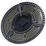 LED Bay Light 60W Waterproof 288 Lamp Beads Foldable 3 Leaf E26 E27 Garage Light for Basements 100 to 277V