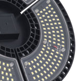 LED Bay Light 60W Waterproof 288 Lamp Beads Foldable 3 Leaf E26 E27 Garage Light for Basements 100 to 277V
