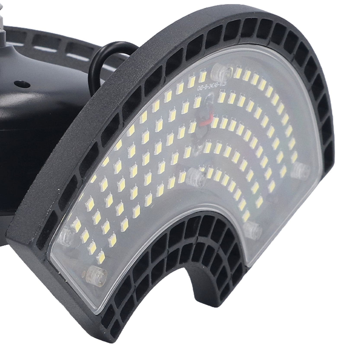 LED Bay Light 60W Waterproof 288 Lamp Beads Foldable 3 Leaf E26 E27 Garage Light for Basements 100 to 277V