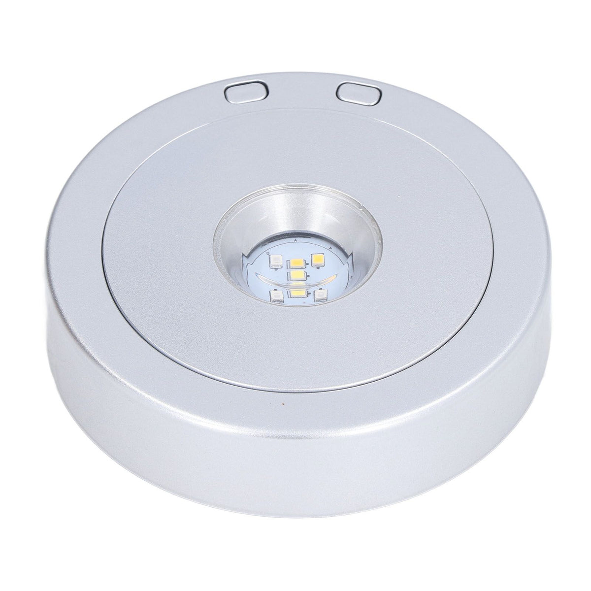 LED Display Base USB RGB Colorful Light Rotating Crystal Display Base Stand for Bottle Jewellery Handicraft
