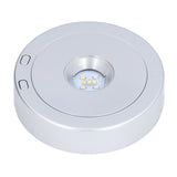 LED Display Base USB RGB Colorful Light Rotating Crystal Display Base Stand for Bottle Jewellery Handicraft