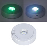 LED Display Base USB RGB Colorful Light Rotating Crystal Display Base Stand for Bottle Jewellery Handicraft