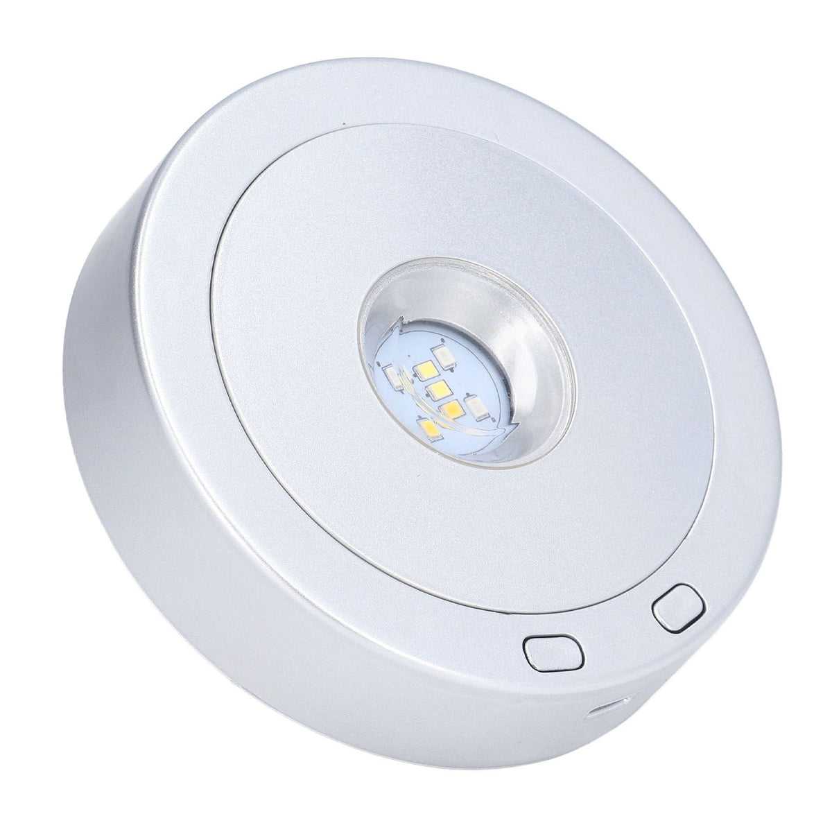 LED Display Base USB RGB Colorful Light Rotating Crystal Display Base Stand for Bottle Jewellery Handicraft