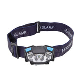 LED Headlamp 5 Level Lighting Modes USB Charging Lightweight Sensor Headlight LED Head Light for Outdoor Camping
