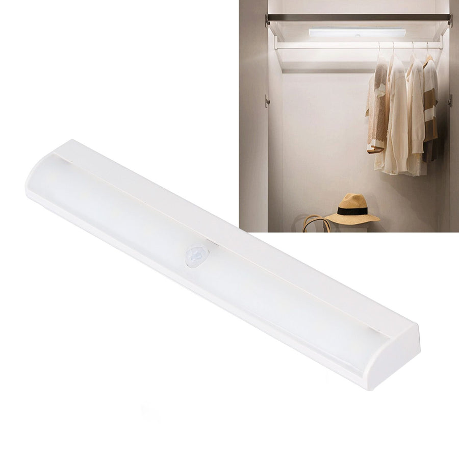 Motion Sensor LED Closet Light White Night Lamp Ultrathin for Kitchen Cabinet Bedroom Stairways