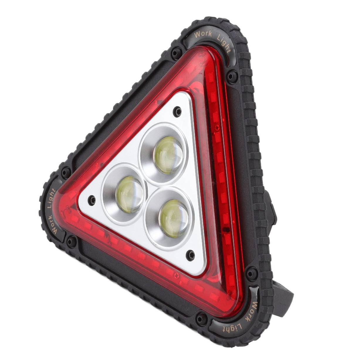 COB Work Light Triangle Multifunctional Warning Red Floodlight USB Charging Car Repairing Floodlight for Car Emergency