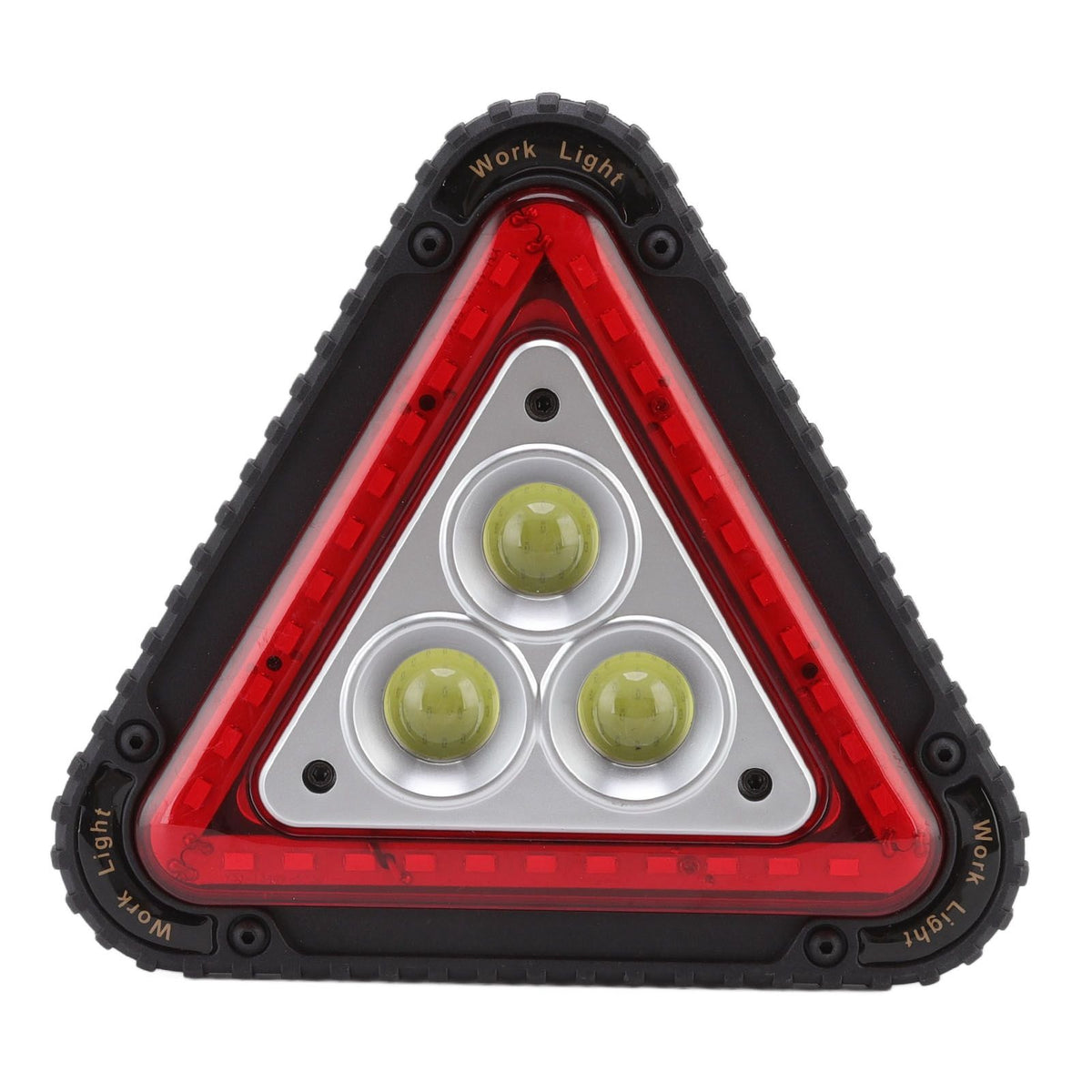 COB Work Light Triangle Multifunctional Warning Red Floodlight USB Charging Car Repairing Floodlight for Car Emergency