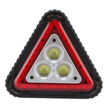 COB Work Light Triangle Multifunctional Warning Red Floodlight USB Charging Car Repairing Floodlight for Car Emergency
