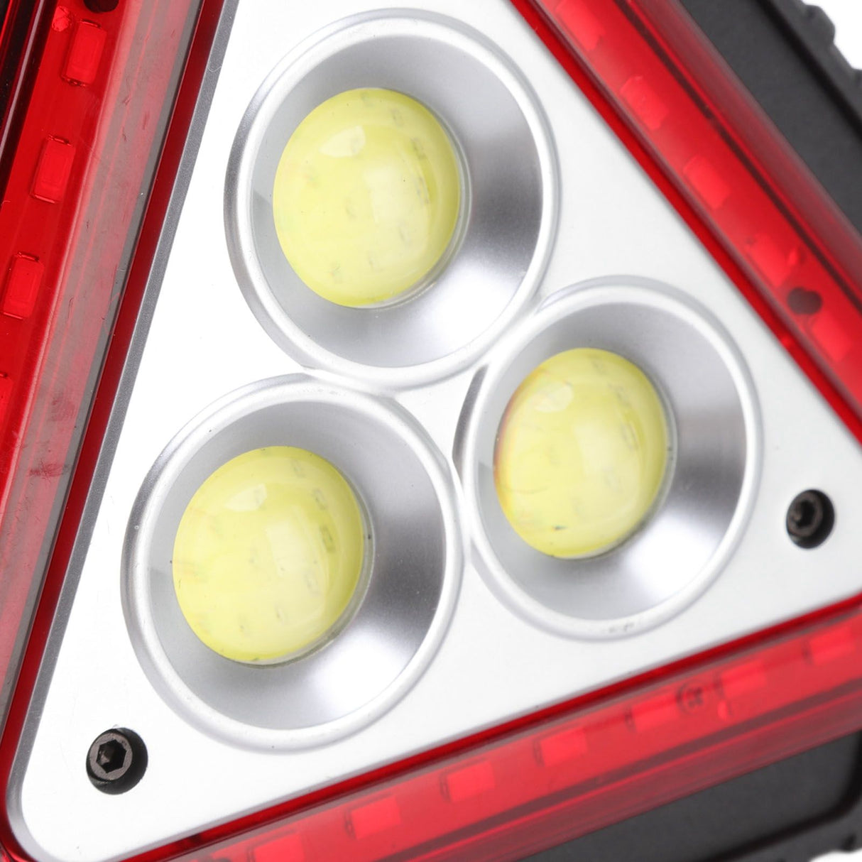 COB Work Light Triangle Multifunctional Warning Red Floodlight USB Charging Car Repairing Floodlight for Car Emergency