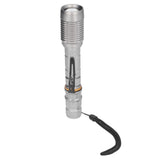 Telescopic Zoomable Flashlight 5 Lighting Modes 5000LM Waterproof Bright Flashlight for Outdoor Adventure Camping Home Gray
