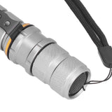 Telescopic Zoomable Flashlight 5 Lighting Modes 5000LM Waterproof Bright Flashlight for Outdoor Adventure Camping Home Gray - Extra Image