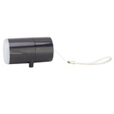 Electric Vacuum Pump USB Charging Inflatable Pump with 4 Lighting Gear for Outdoor Camping Black